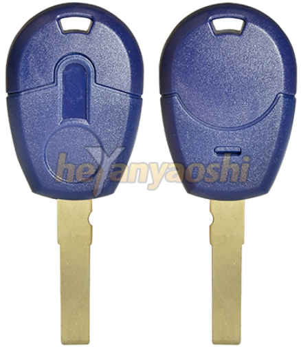 Picture of Transponder Key Shell for Fiat SIP22(Blue)