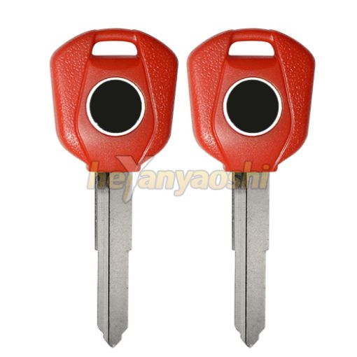 Picture of Honda Motorcycle Key Shell                         Red Color                     