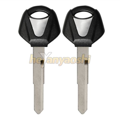 Picture of Yamaha Motorcycle Key Shell                         Black Color              