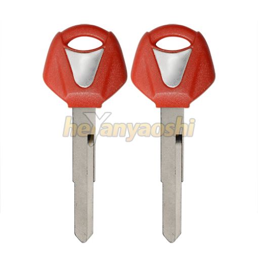 Picture of Yamaha Motorcycle Key Shell                         Red Color                   