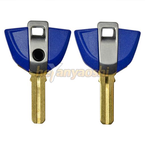 Picture of Bmw Motorcycle Key Shell                        Blue Color          