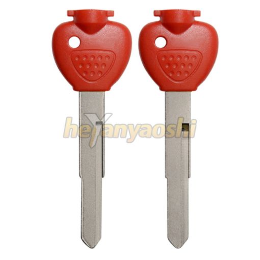 Picture of Yamaha Motorcycle Key Shell                         Red Color                    