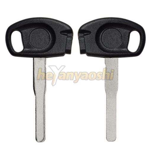 Picture of Yamaha Motorcycle Key Shell                         Black Color  