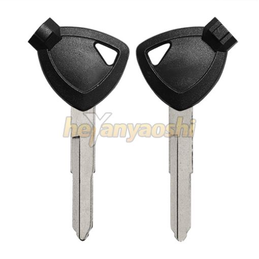 Picture of Yamaha Motorcycle Key Shell                         Black Color   