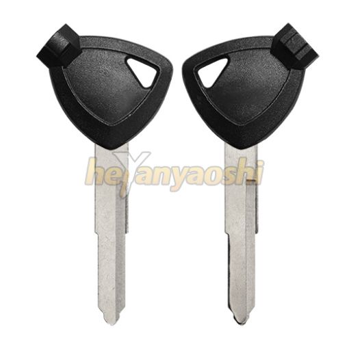 Picture of Yamaha Motorcycle Key Shell                         Black Color 