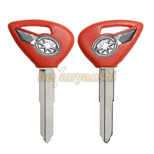 Picture of Yamaha Motorcycle Key Shell                         Red Color    