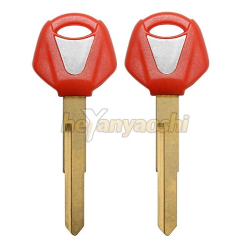 Picture of Yamaha Motorcycle Key Shell                         Red Color                   