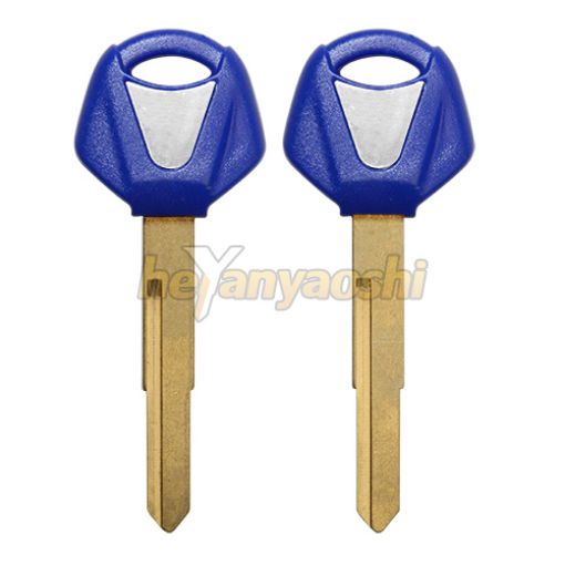 Picture of Yamaha Motorcycle Key Shell                         Blue Color                  