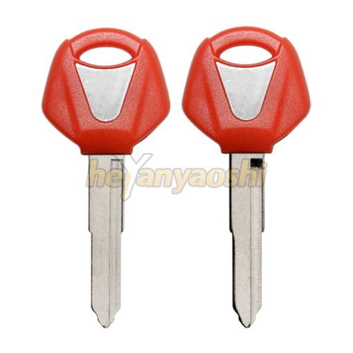 Picture of Yamaha Motorcycle Key Shell                         Red Color  