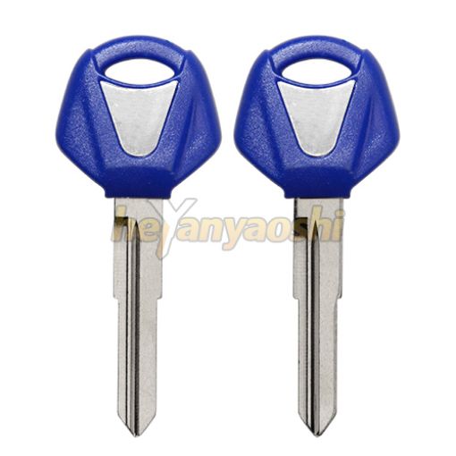 Picture of Yamaha Motorcycle Key Shell                         Blue Color                 