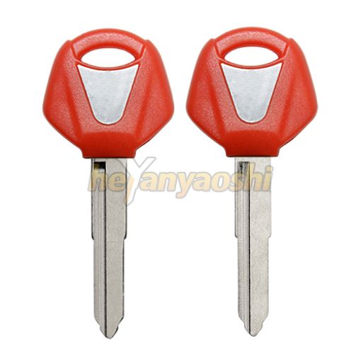 Picture of Yamaha Motorcycle Key Shell                         Red Color   