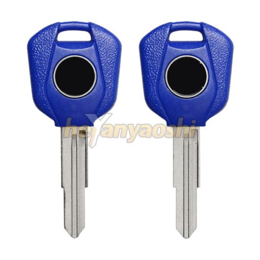 Picture of Honda Motorcycle Key Shell                         Blue Color    