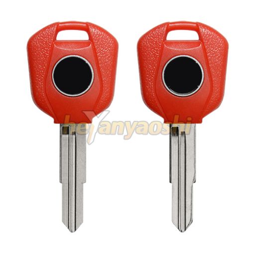 Picture of Honda Motorcycle Key Shell                         Red Color   