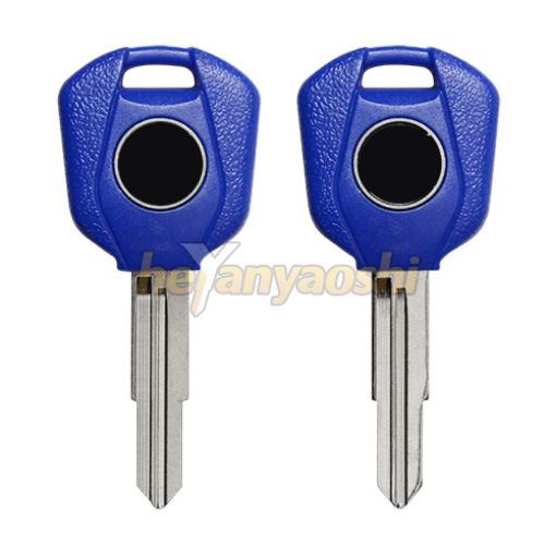 Picture of Honda Motorcycle Key Shell                         Blue Color                                               