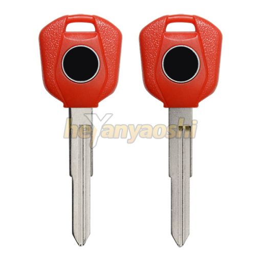 Picture of Honda Motorcycle Key Shell                         Red Color                       