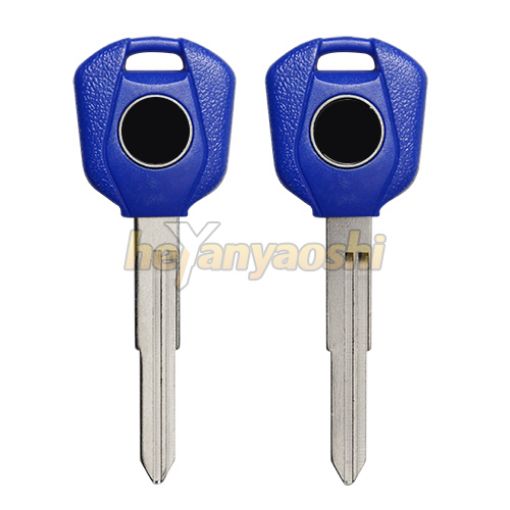 Picture of Honda Motorcycle Key Shell                         Blue Color                      