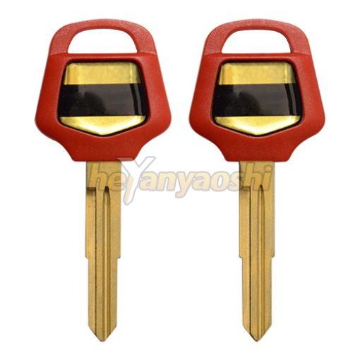 Picture of Honda Motorcycle Key Shell                         Red Color                       