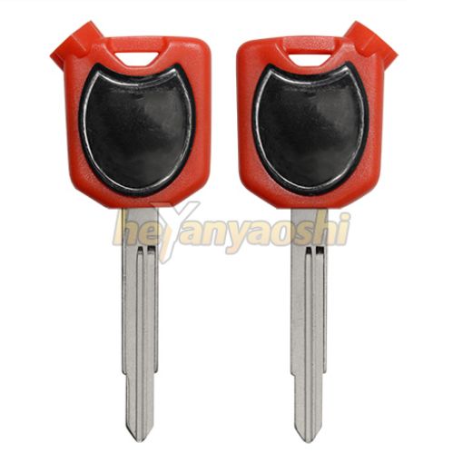 Picture of Honda Motorcycle Key Shell                         Red Color                                