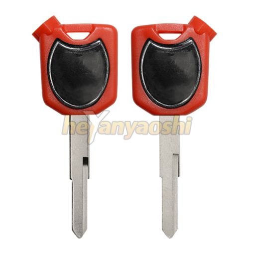 Picture of Honda Motorcycle Key Shell                         Red Color                                