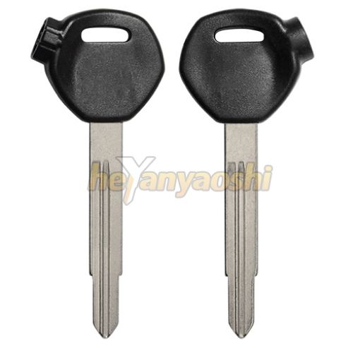 Picture of Honda Motorcycle Key Shell                         Black Color                                   