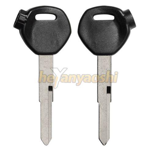 Picture of Honda Motorcycle Key Shell                         Black Color                               