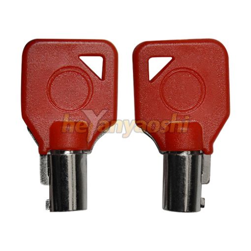 Picture of Harley Motorcycle Key Shell                         Red Color                       