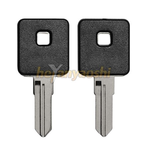 Picture of Harley Motorcycle Key Shell                         Black Color                    