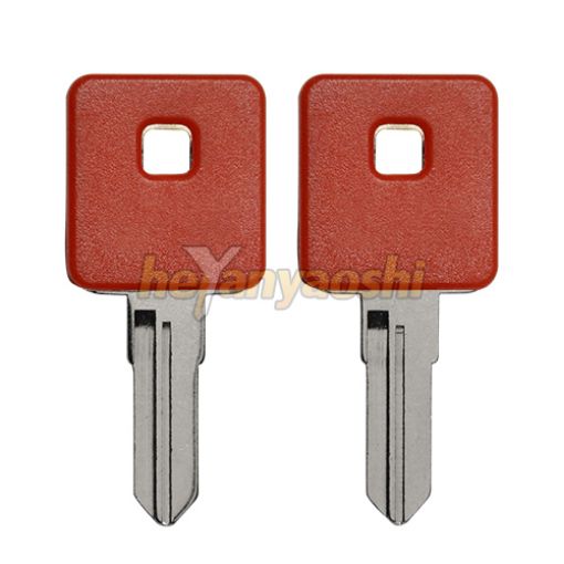 Picture of Harley Motorcycle Key Shell                         Red Color                       