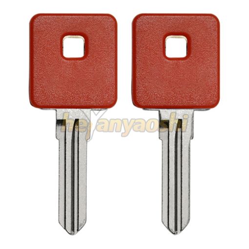 Picture of Harley Motorcycle Key Shell                         Red Color                                   