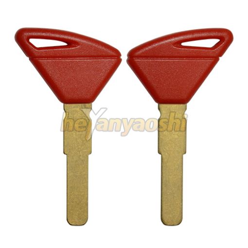 Picture of Aprilia Motorcycle Key Shell                         Red Color                                     