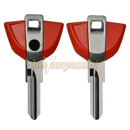 Picture of Bmw Motorcycle Key Shell                         Red Color 