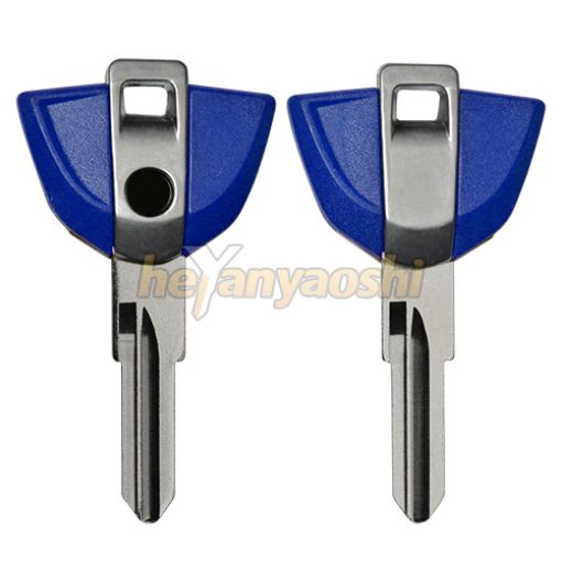 Picture of Bmw Motorcycle Key Shell                          Blue Color 