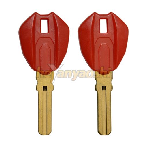 Picture of Ducati Motorcycle Key Shell                         Red Color                       