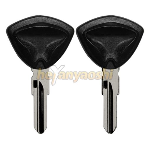 Picture of Bombardier Motorcycle Key Shell Black Color                                           