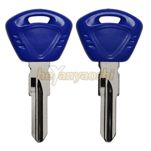 Picture of Triumph Motorcycle Key Shell                         Blue Color                      