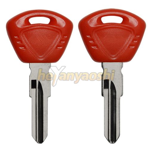 Picture of Triumph Motorcycle Key Shell                         Red Color                       