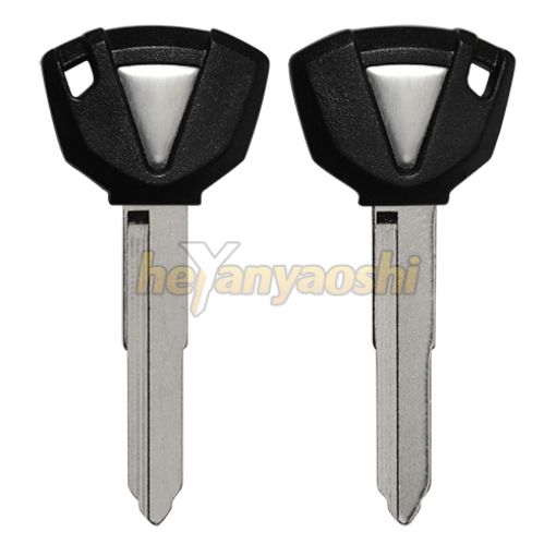 Picture of Kawasaki Motorcycle Key Shell                         Black Color                                         