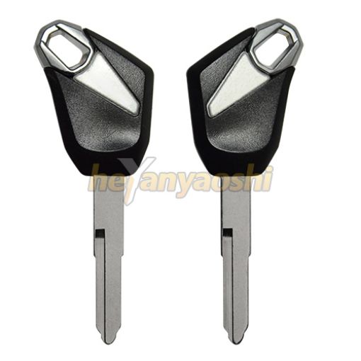 Picture of Kawasaki Motorcycle Key Shell                         Black Color                                         