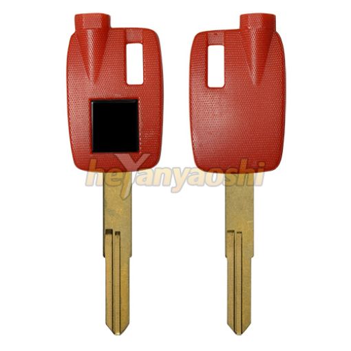 Picture of Suzuki Motorcycle Key Shell                         Red Color                                          