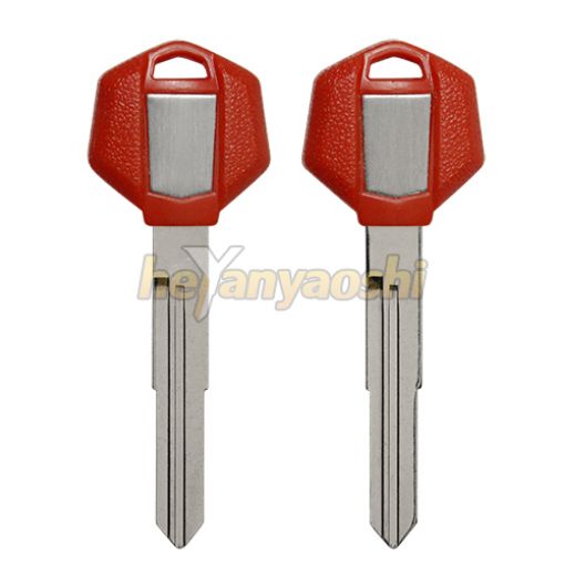 Picture of Suzuki Motorcycle Key Shell                         Red Color                                        