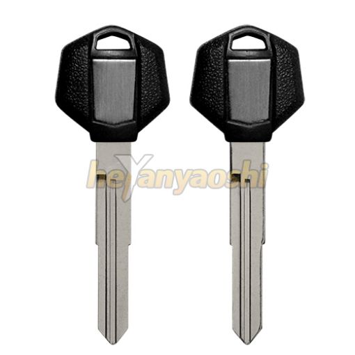 Picture of Suzuki Motorcycle Key Shell                         Black Color                                       