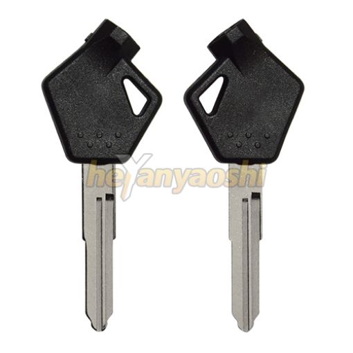 Picture of Suzuki Motorcycle Key Shell                         Black Color                                       