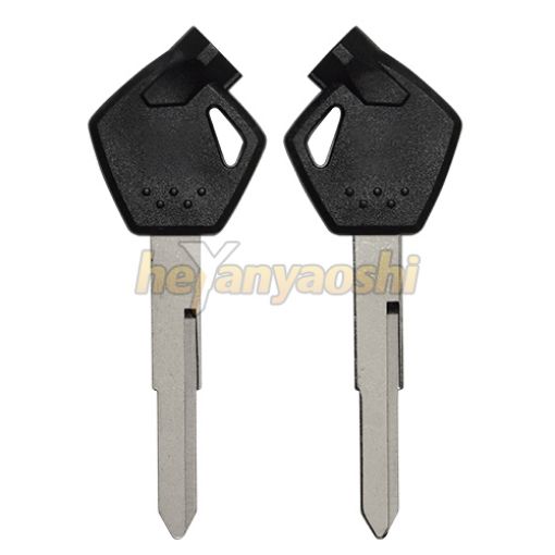 Picture of Suzuki Motorcycle Key Shell                         Black Color                                         