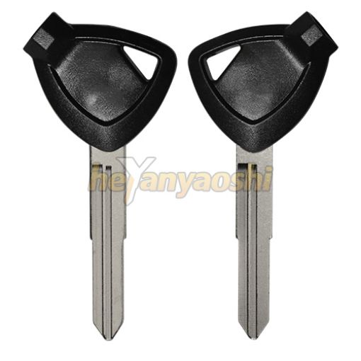 Picture of Suzuki Motorcycle Key Shell                         Black Color                                      