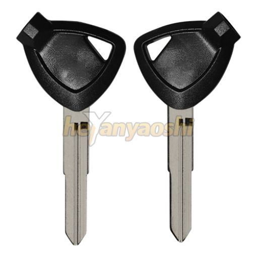 Picture of Suzuki Motorcycle Key Shell                         Black Color                                         