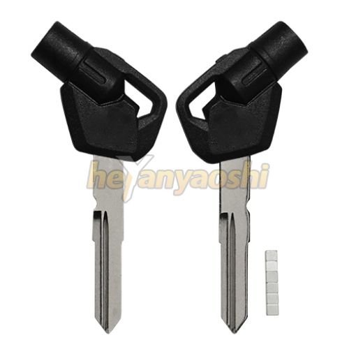 Picture of Suzuki Motorcycle Key Shell                         Black Color                 