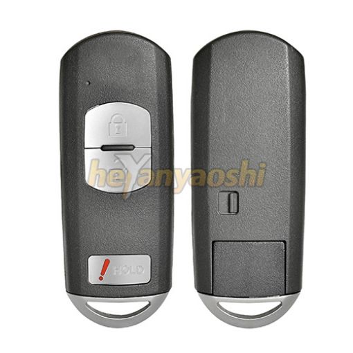 Picture of Replacement 3 Buttons Smart Remote Shell  for Mazda WAZX1T763SKE11A03