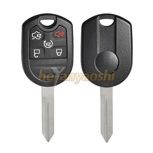 Picture of Replacement 5 Buttons Remote Head Key Shell for Ford OUC6000022