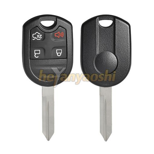 Picture of Replacement 4 Buttons Remote Head Key Shell for Ford OUC6000022