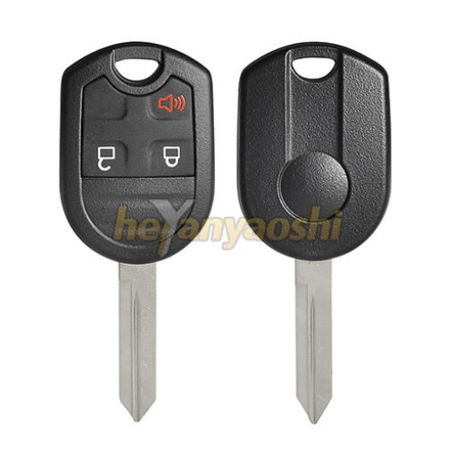 Picture of Replacement 3 Buttons Remote Head Key Shell for Ford OUC6000022